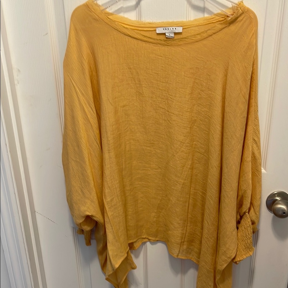 Favlux Women's Yellow Top